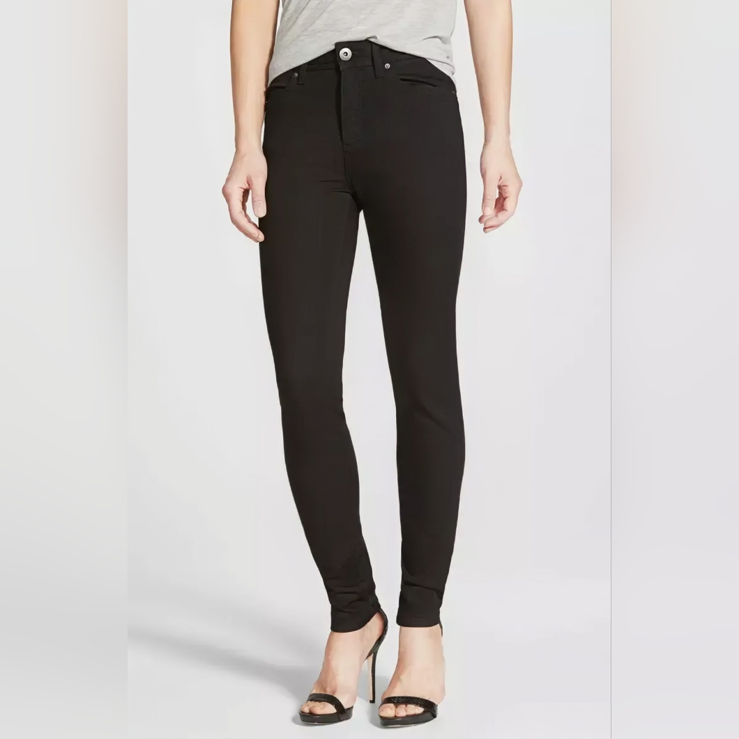 Dl1961 Nina High Rise Instasculpt Skinny Jeans; Size 24; Riker Black; Veuc